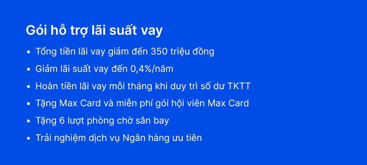 VIB Up: Đăng ký một lần, giảm lãi trọn đời khoản vay