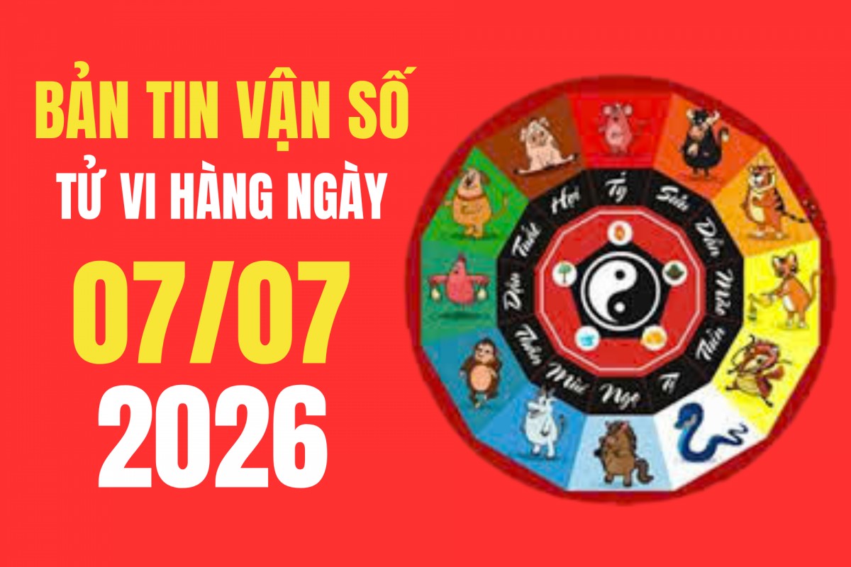 Tử vi - Vận số ngày 7/7/2026: Ngày Nhâm Ngọ "Dương Liễu Mộc" và bí kíp cầu tài lộc, bình an để vạn sự hanh thông