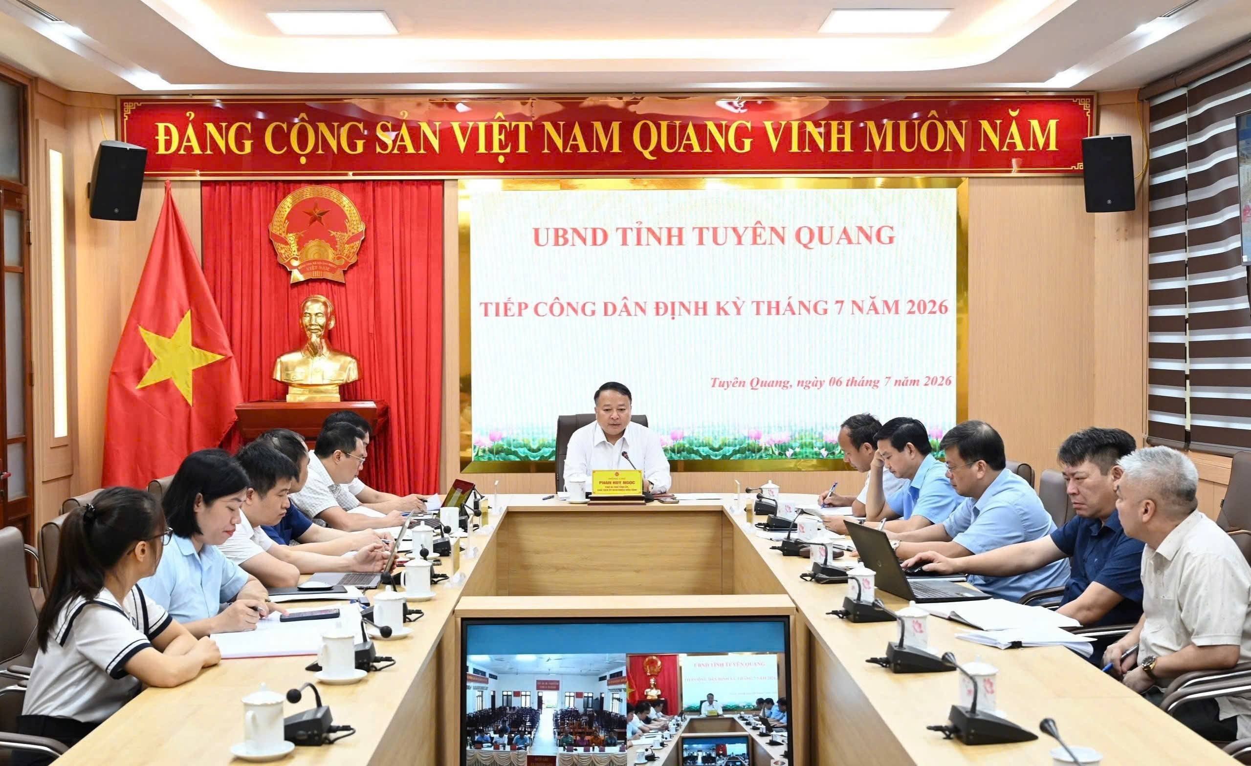 Chủ tịch UBND tỉnh Tuyên Quang yêu cầu sớm giải quyết quyền lợi đất đai cho người dân xã Thượng Lâm