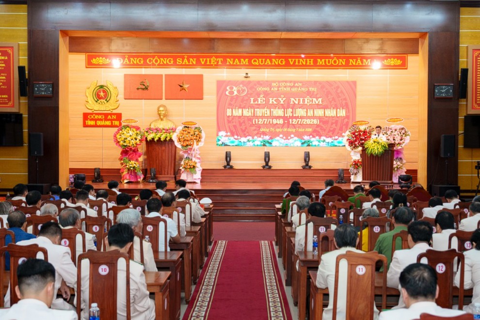 Quảng Trị kỷ niệm 80 năm Ngày truyền thống lực lượng An ninh nhân dân