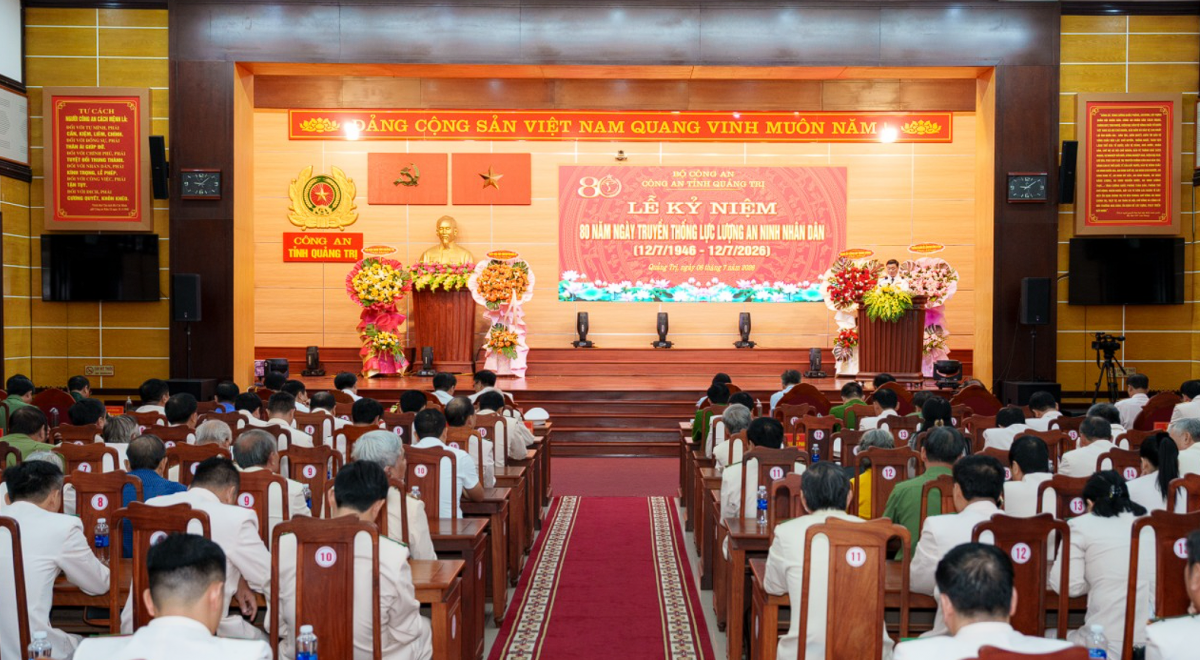 Quảng Trị kỷ niệm 80 năm Ngày truyền thống lực lượng An ninh nhân dân