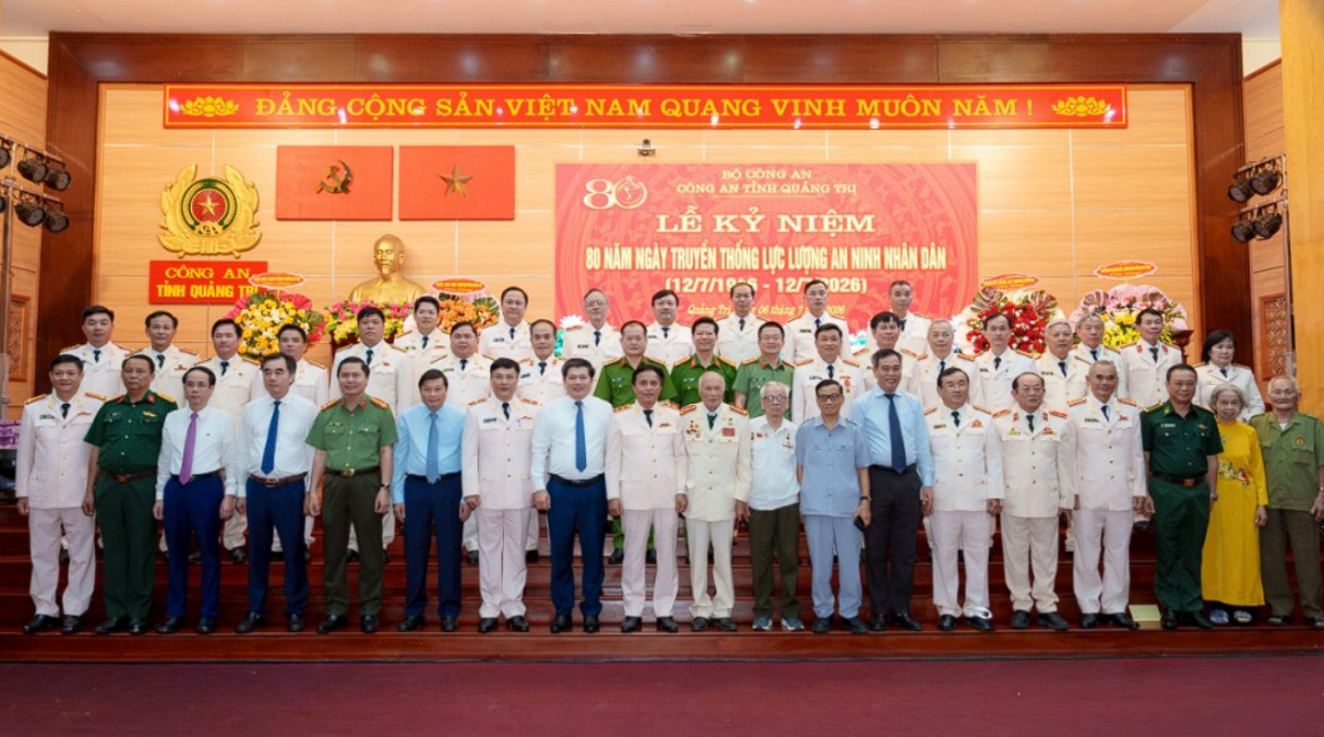 Quảng Trị kỷ niệm 80 năm Ngày truyền thống lực lượng An ninh nhân dân