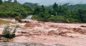 Mưa lũ ở Lai Châu làm 1 người tử vong, hàng trăm héc-ta hoa màu ngập úng