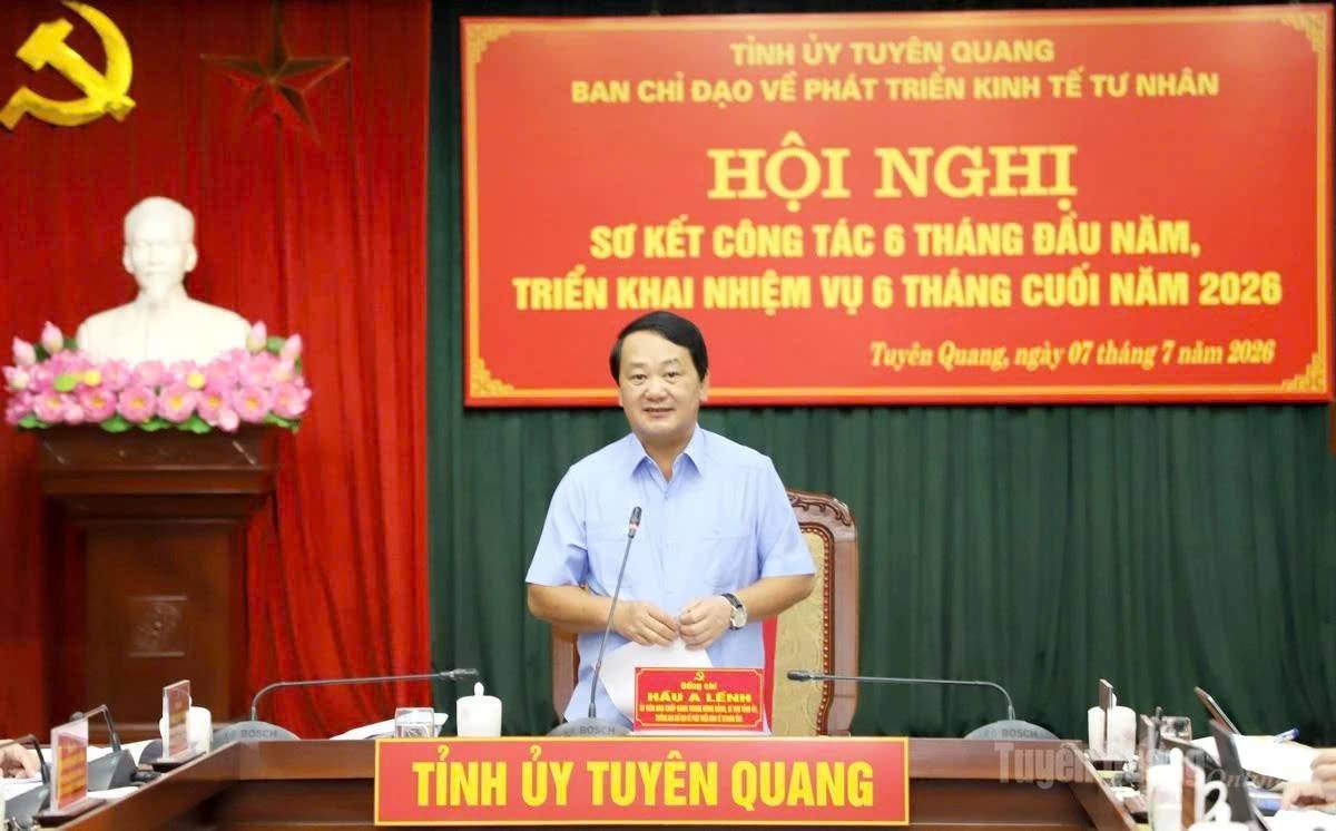 Tuyên Quang quyết tâm tháo gỡ điểm nghẽn, tạo động lực mới cho kinh tế tư nhân
