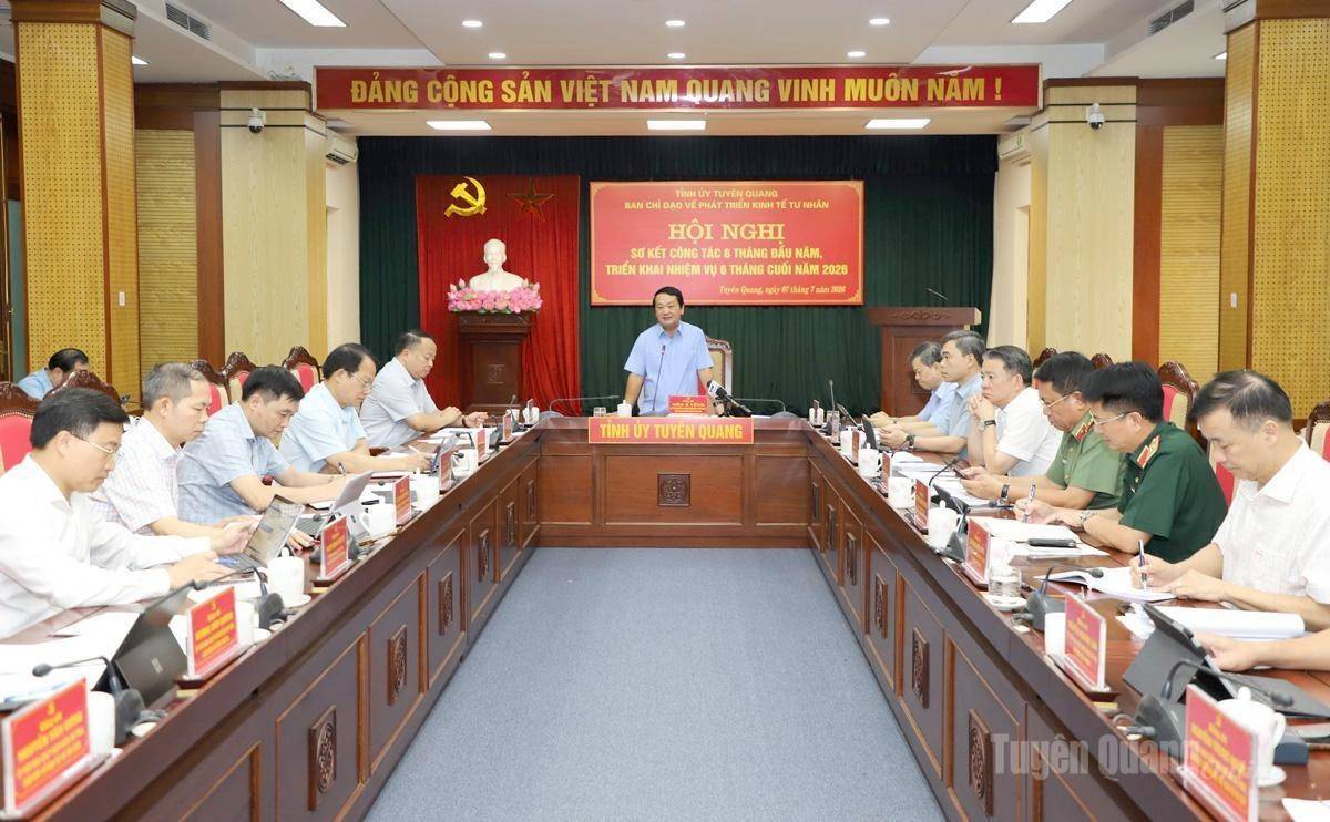 Tuyên Quang quyết tâm tháo gỡ điểm nghẽn, tạo động lực mới cho kinh tế tư nhân