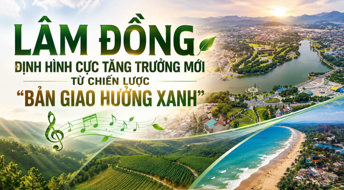 Lâm Đồng định hình cực tăng trưởng mới từ chiến lược “Bản giao hưởng xanh”
