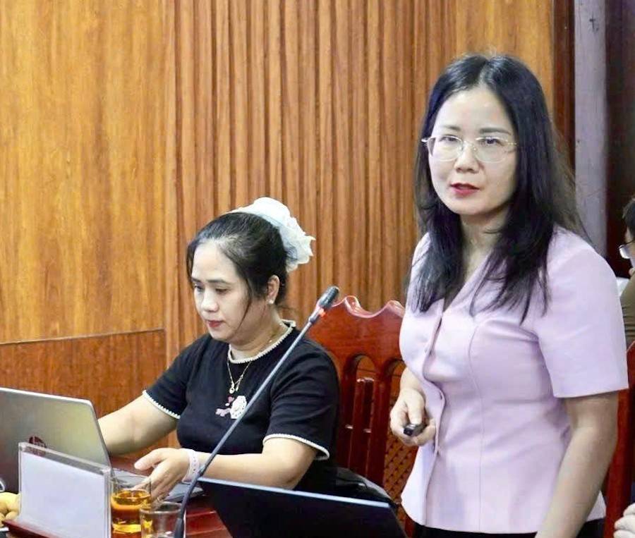 chủ nhiệm đề tài đã báo cáo kết quả nghiên cứu