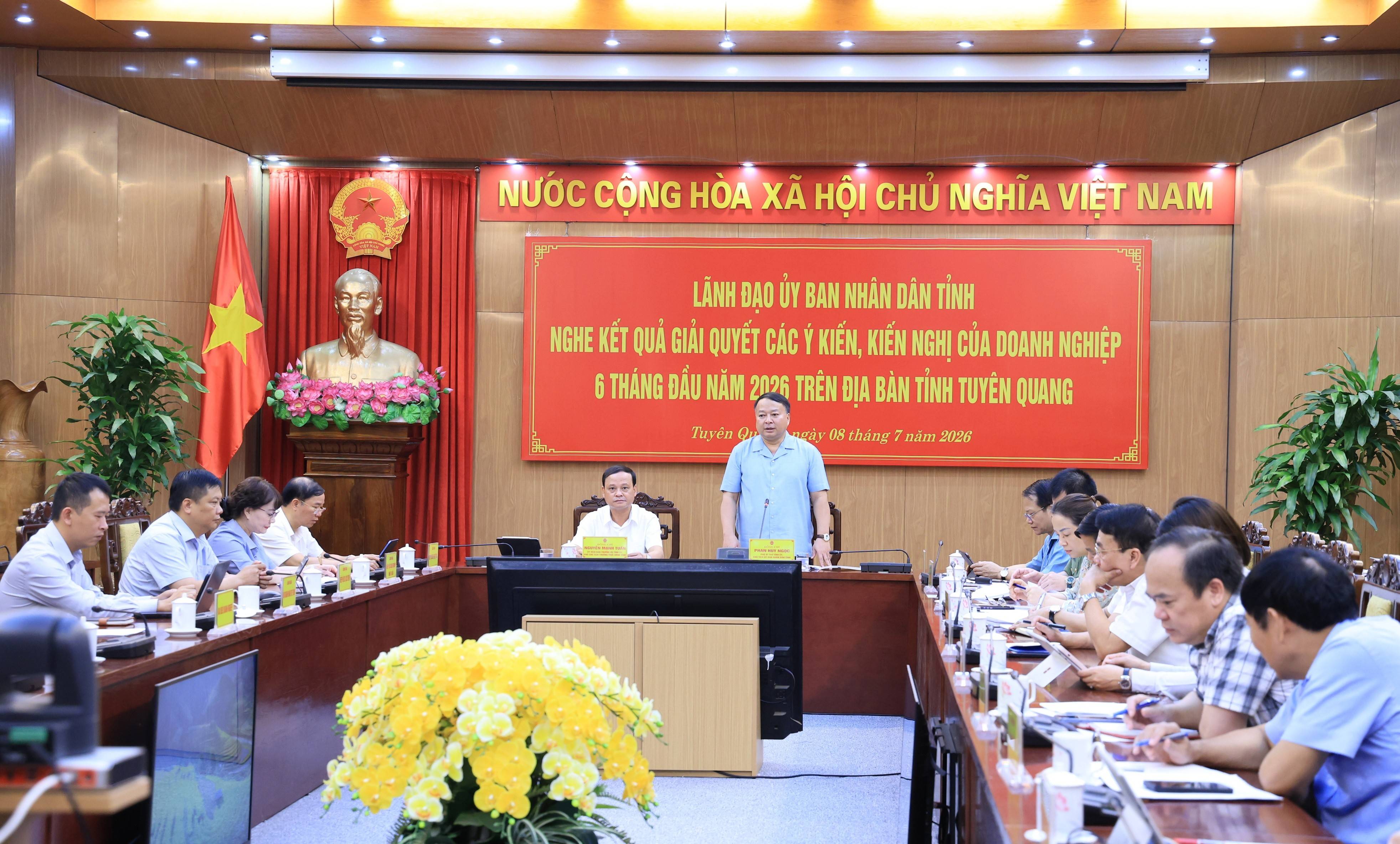 Tuyên Quang: Chuyển từ tư duy quản lý sang phục vụ, đồng hành cùng doanh nghiệp