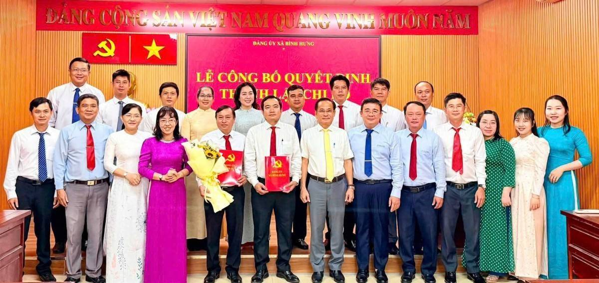 TP. HCM: Xã Bình Hưng thành lập Chi bộ Ban Quản lý dự án đầu tư xây dựng
