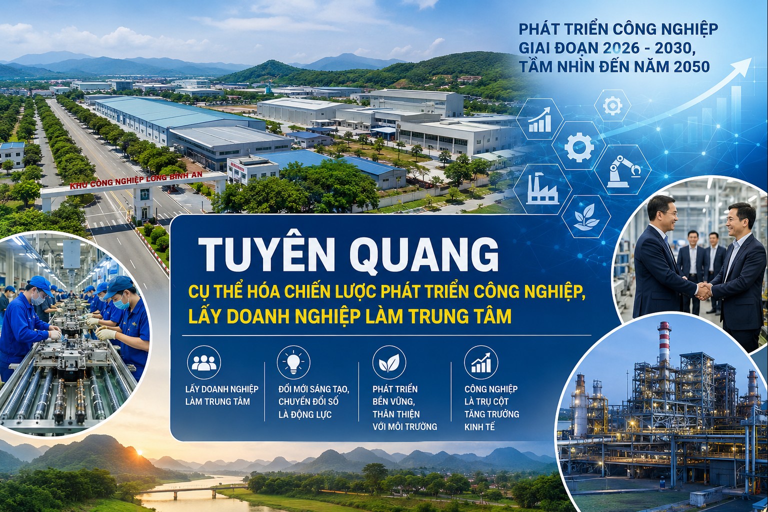 Tuyên Quang: Chiến lược phát triển công nghiệp, lấy doanh nghiệp làm trung tâm