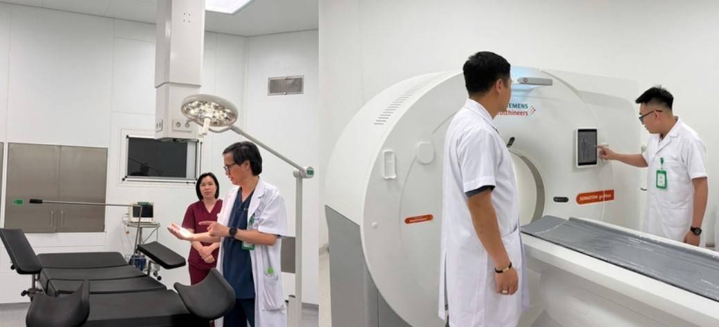 Máy móc, trang thiết bị y tế của bệnh viện đều mới và hiện đại, thậm chí có thiết bị đã số hóa và ứng dụng trí tuệ nhân tạo (AI)
