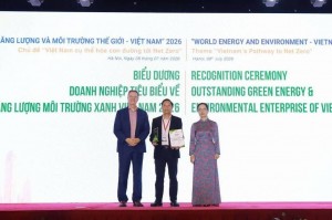 Phục Hưng Holdings vào Top 100 Doanh nghiệp tiêu biểu về Năng lượng Môi trường xanh Việt Nam 2026