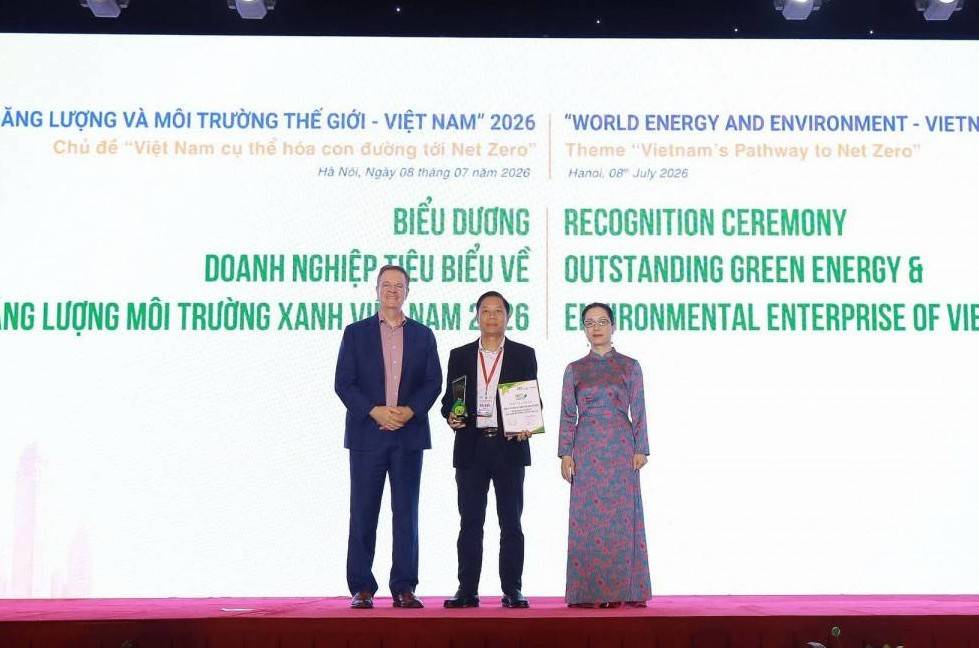Phục Hưng Holdings vào Top 100 Doanh nghiệp tiêu biểu về Năng lượng Môi trường xanh Việt Nam 2026
