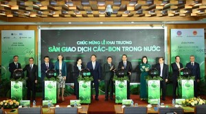 BIDV phối hợp vận hành khai trương hệ thống giao dịch các- bon