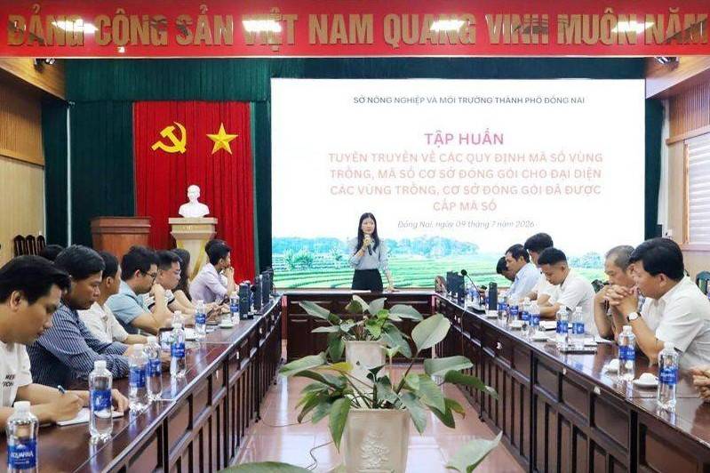 Đồng Nai phổ biến quy định mới về mã số vùng trồng, nâng cao năng lực xuất khẩu nông sản