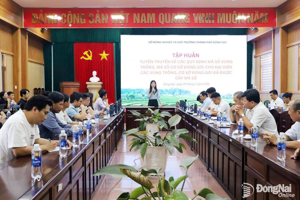 Đồng Nai phổ biến quy định mới về mã số vùng trồng, nâng cao năng lực xuất khẩu nông sản
