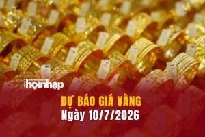 Dự báo giá vàng 10/7: Giá vàng nhẫn, vàng miếng tiếp đà "lao dốc"