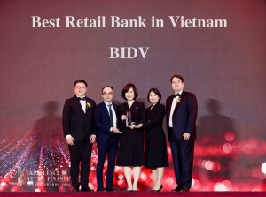 BIDV với cú đúp giải thưởng Ngân hàng Bán lẻ tốt nhất Việt Nam, Tiền gửi tốt nhất châu Á