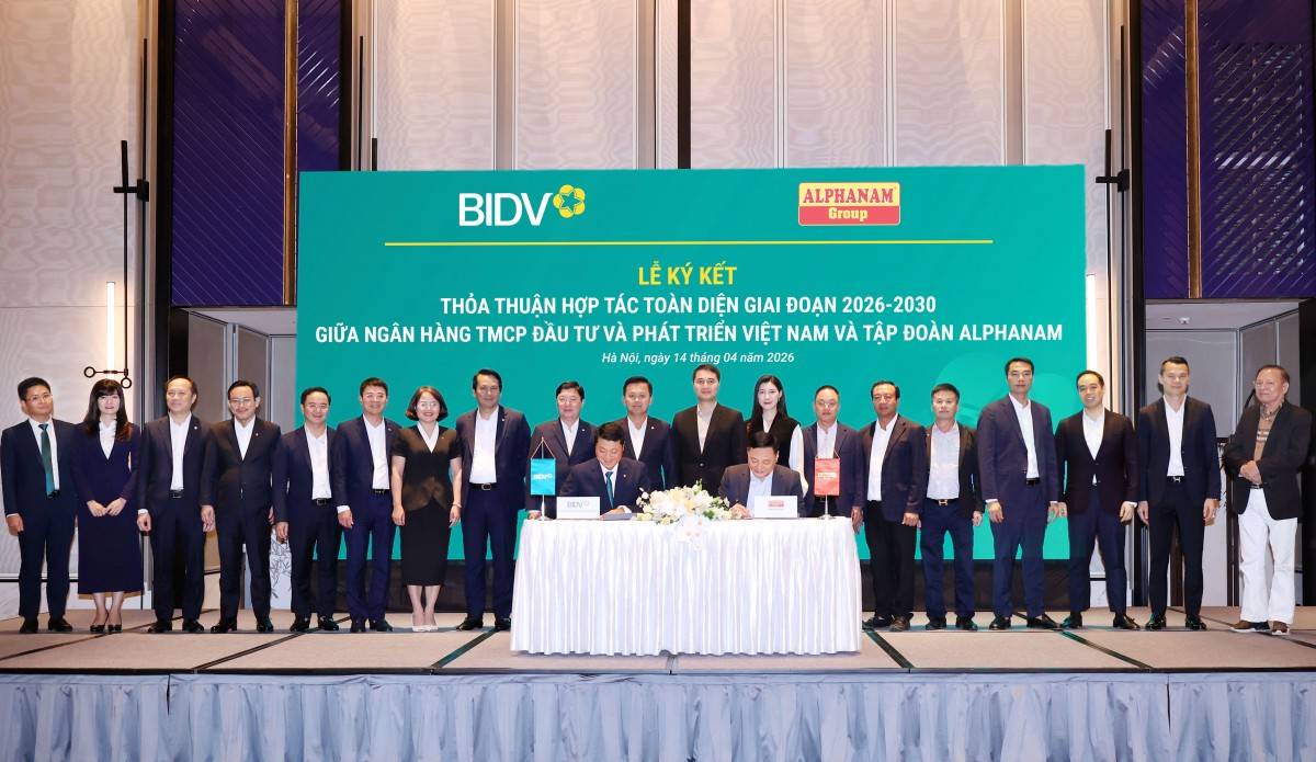 BIDV và Alphanam nâng tầm quan hệ hợp tác