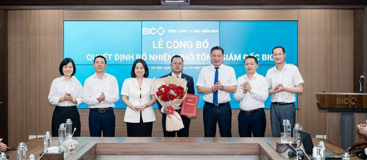 BIC bổ nhiệm Phó Tổng Giám đốc