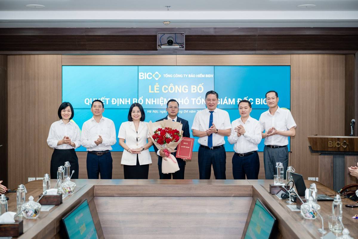 BIC bổ nhiệm Phó Tổng Giám đốc