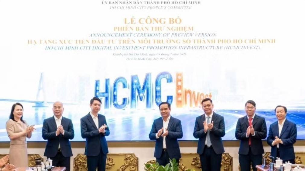 TP. Hồ Chí Minh chính thức thử nghiệm hạ tầng số xúc tiến đầu tư HCMCInvest bằng AI