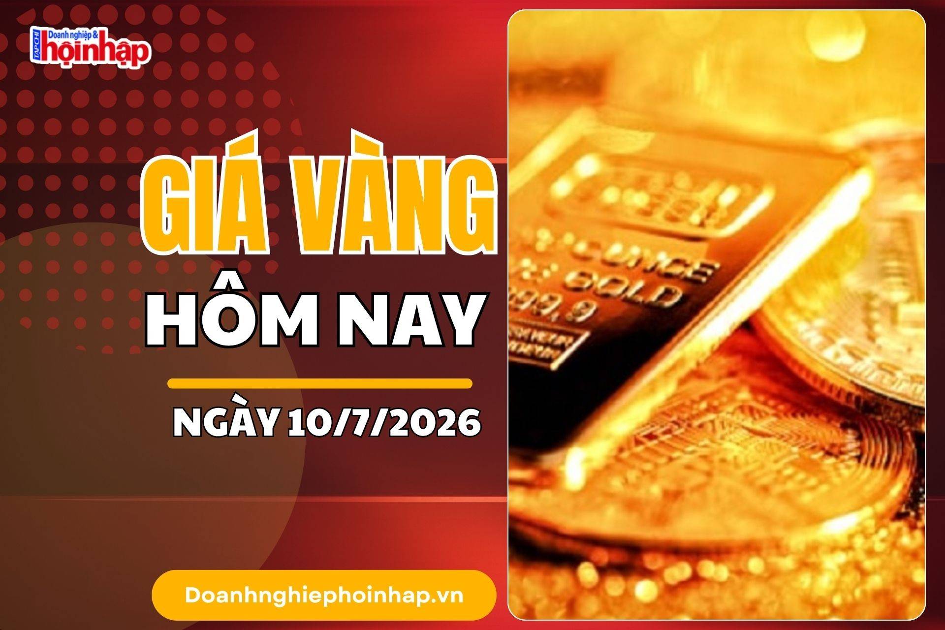 Giá vàng hôm nay 9/7: Vàng trong nước và thế giới đồng loạt giảm mạnh