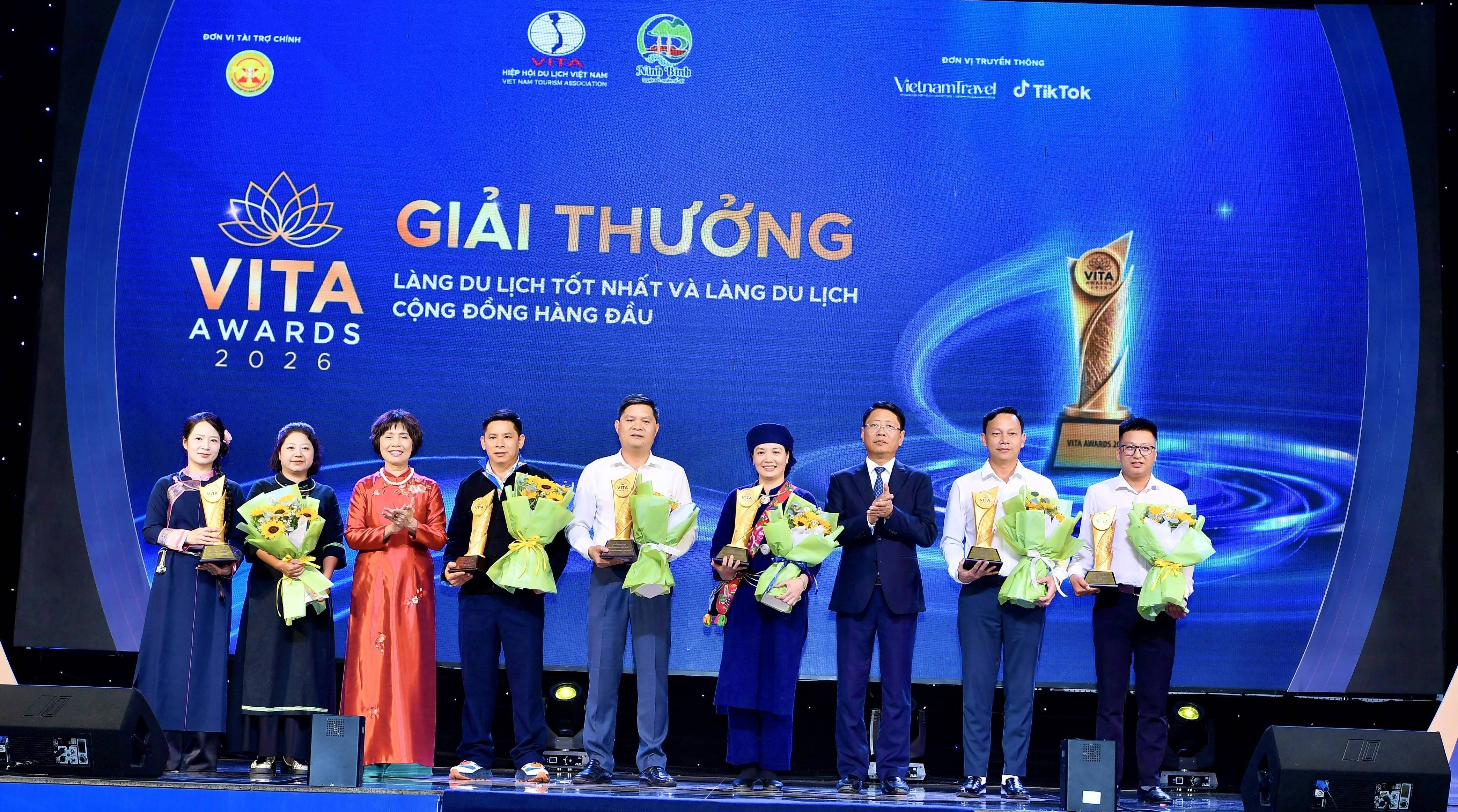 VITA Awards 2026: Du lịch Lào Cai ghi dấu ở nhiều hạng mục