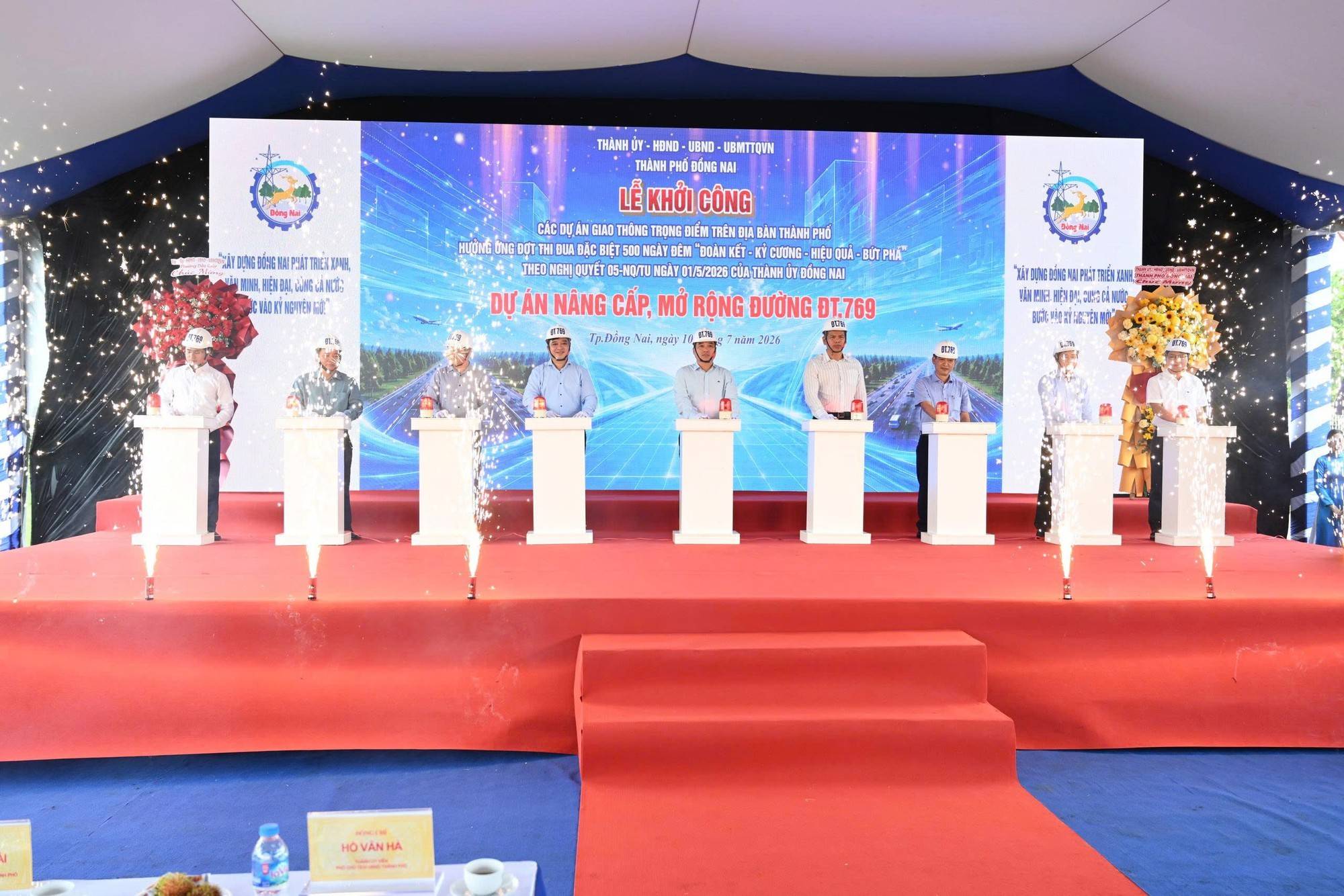 TP. Đồng Nai khởi công ba dự án giao thông hơn 18.200 tỷ đồng, tăng kết nối sân bay Long Thành