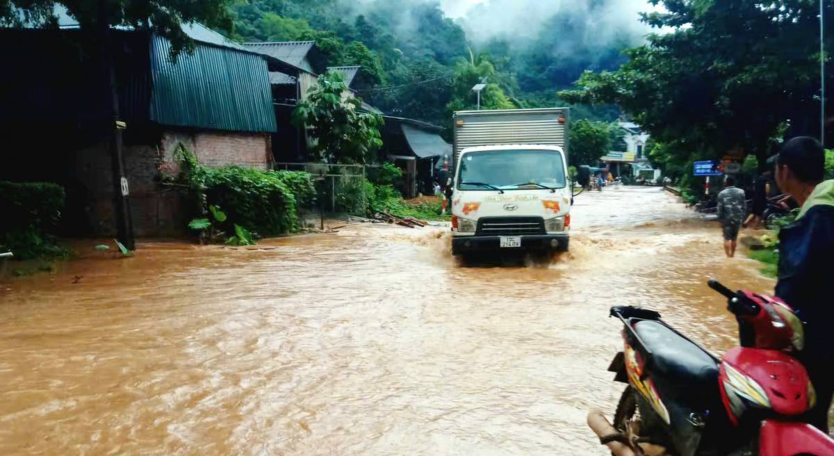 Mưa lớn gây thiệt hại khoảng 2,45 tỷ đồng tại Sơn La