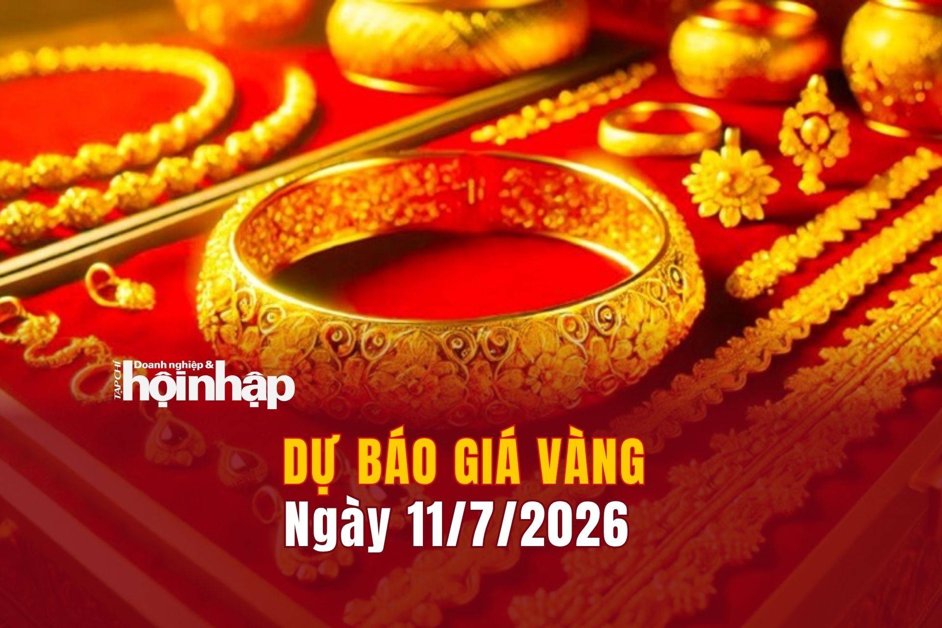 Dự báo giá vàng 11/7: Giá vàng nhẫn, vàng miếng tiếp đà lao dốc