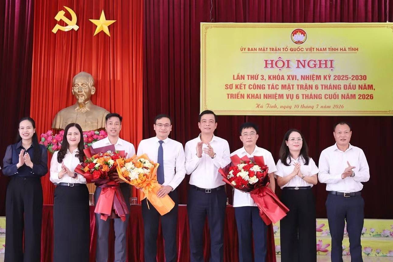 Ông Nguyễn Đình Dũng được hiệp thương giữ chức Phó Chủ tịch Ủy ban MTTQ tỉnh Hà Tĩnh