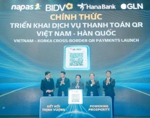 BIDV, Hana Bank và các đối tác triển khai dịch vụ thanh toán QR Việt - Hàn