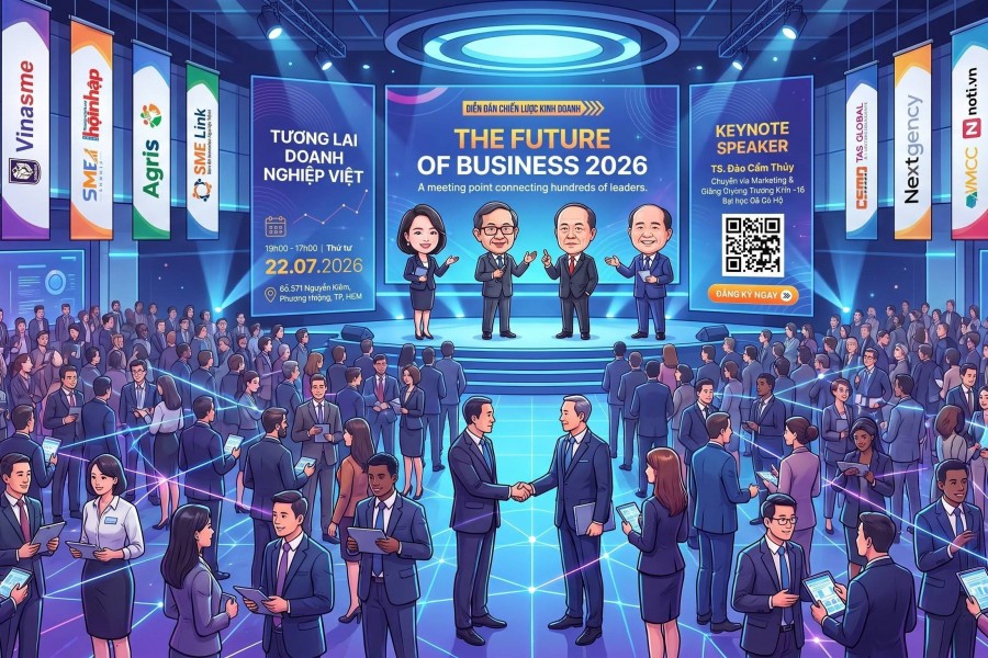 The Future of Business 2026: Điểm hẹn kết nối hàng trăm nhà lãnh đạo, mở rộng cơ hội hợp tác khu vực