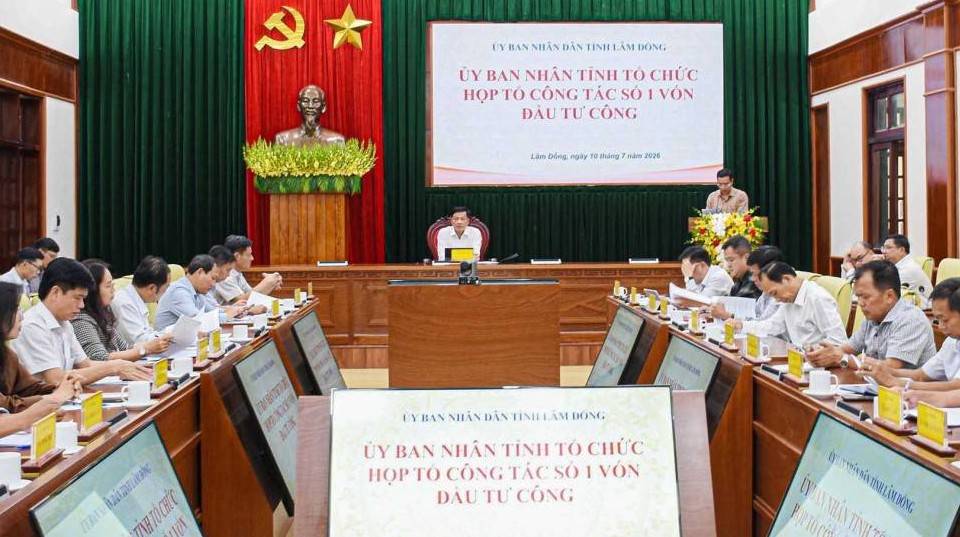 Lâm Đồng thúc giải ngân đầu tư công, không để nguồn vốn chậm phát huy hiệu quả