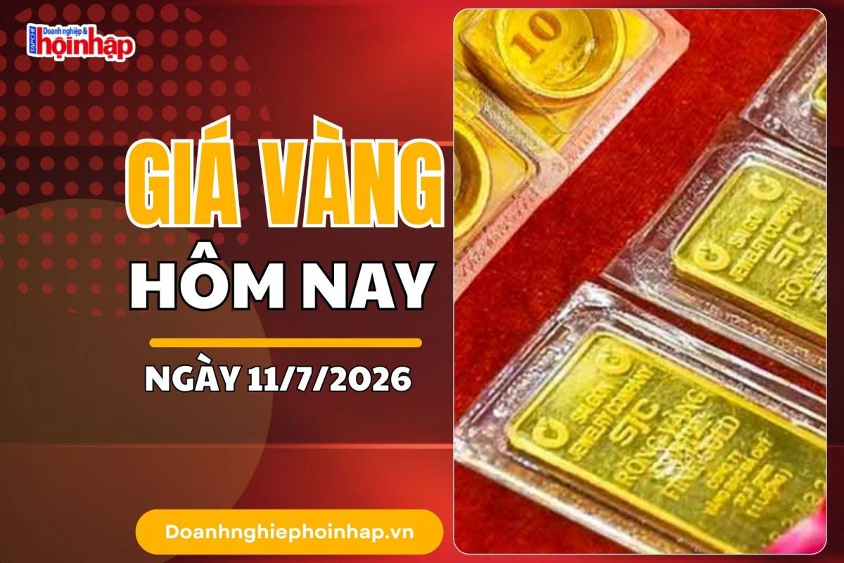 Giá vàng hôm nay 10/7: Vàng thế giới bật tăng mạnh, SJC đồng loạt đi lên