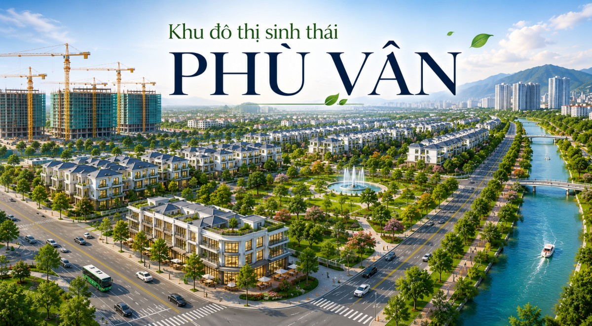Ninh Bình: Phê duyệt nhiệm vụ quy hoạch Khu đô thị sinh thái Phù Vân