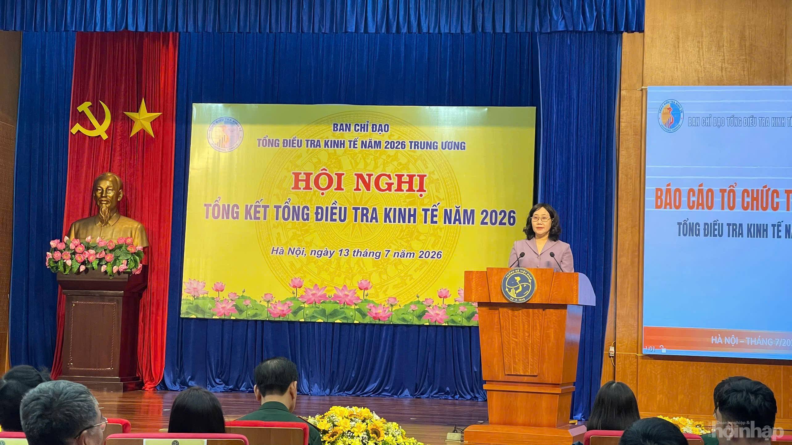 Tổng điều tra kinh tế năm 2026: Ứng dụng AI, số hóa toàn diện
