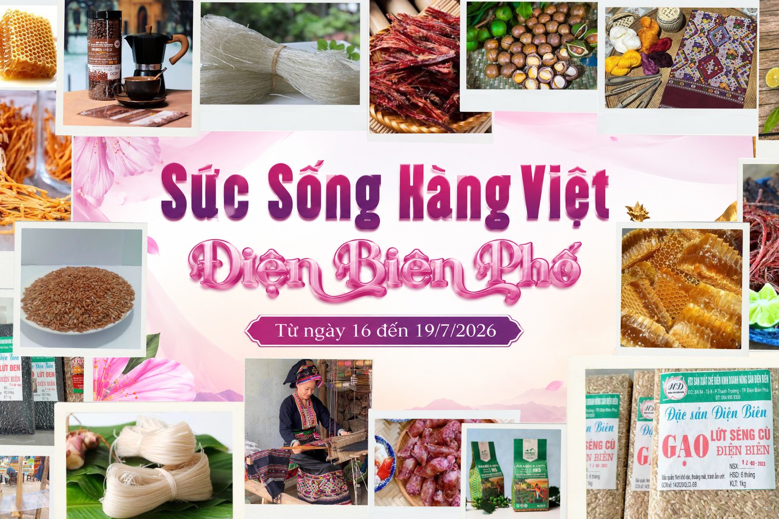 "Điện Biên phố" khai mạc tại Tràng Tiền, quảng bá đặc sản OCOP và văn hóa Tây Bắc