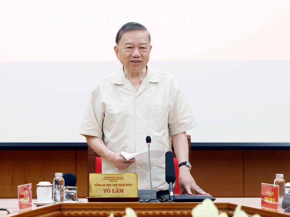 Tổng Bí thư, Chủ tịch nước Tô Lâm: Phấn đấu xây dựng môi trường văn hóa số lành mạnh vào năm 2030