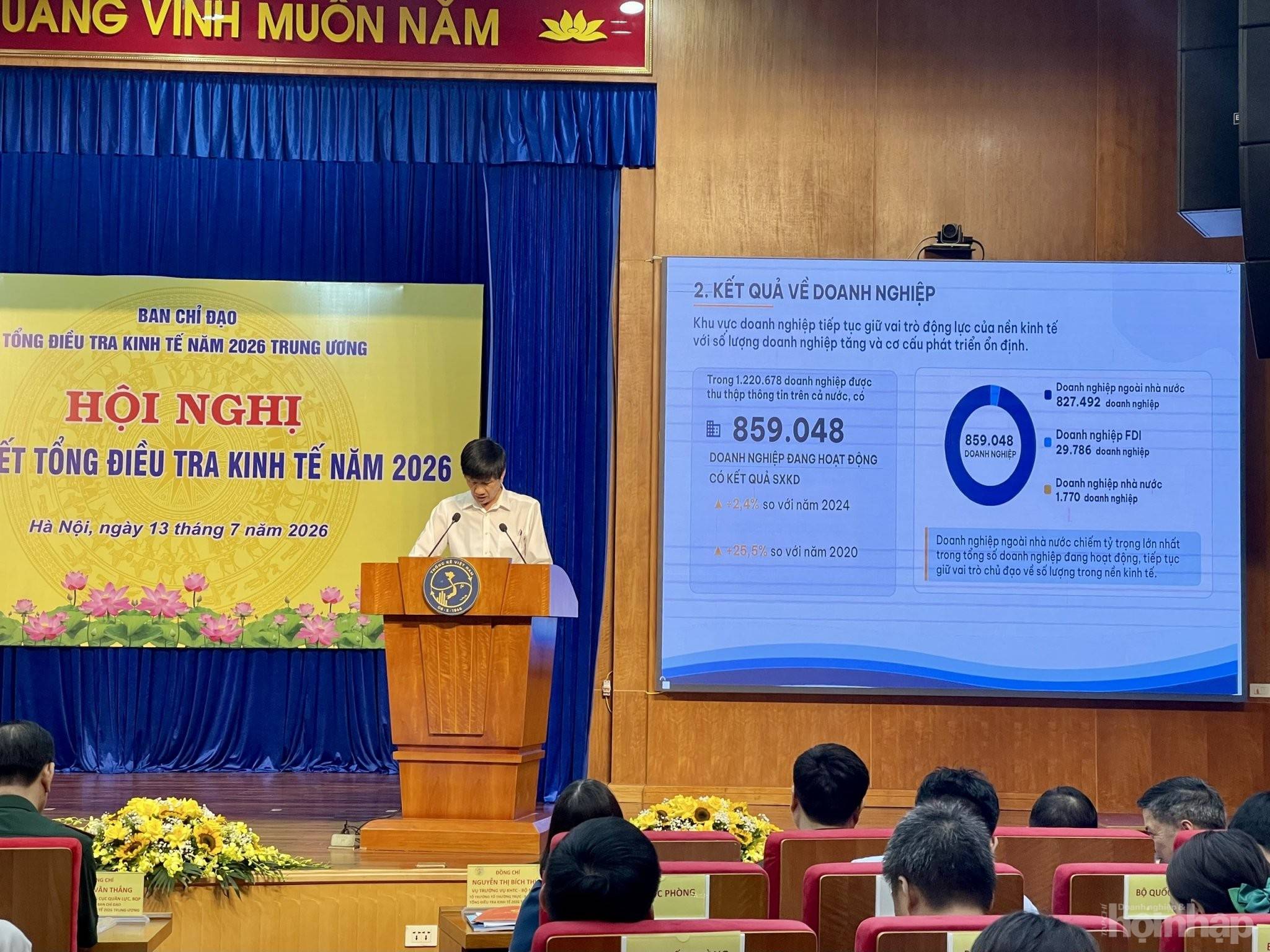 Tổng điều tra kinh tế 2026: Doanh nghiệp dẫn dắt tăng trưởng, kinh tế cá thể lần đầu giảm lao động