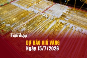 Dự báo giá vàng 15/7: Giá vàng nhẫn, vàng miếng tiếp đà giảm sâu
