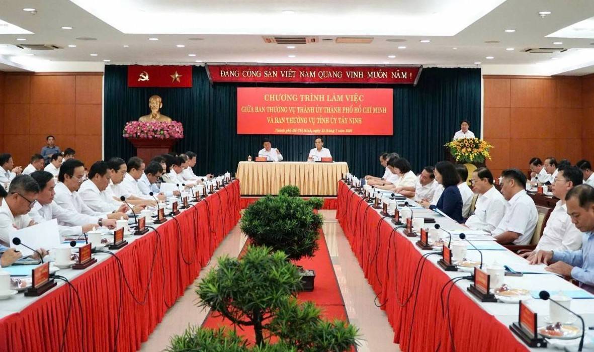 Tây Ninh tăng cường liên kết TP.HCM mở rộng không gian phát triển