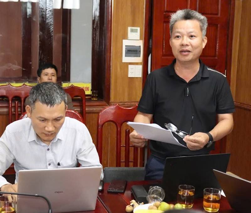 Các đại biểu trao đổi, thảo luận, góp ý hoàn thiện kiến trúc và chức năng phần mềm truy xuất nguồn gốc sản phẩm, hàng hóa tại hội thảo
