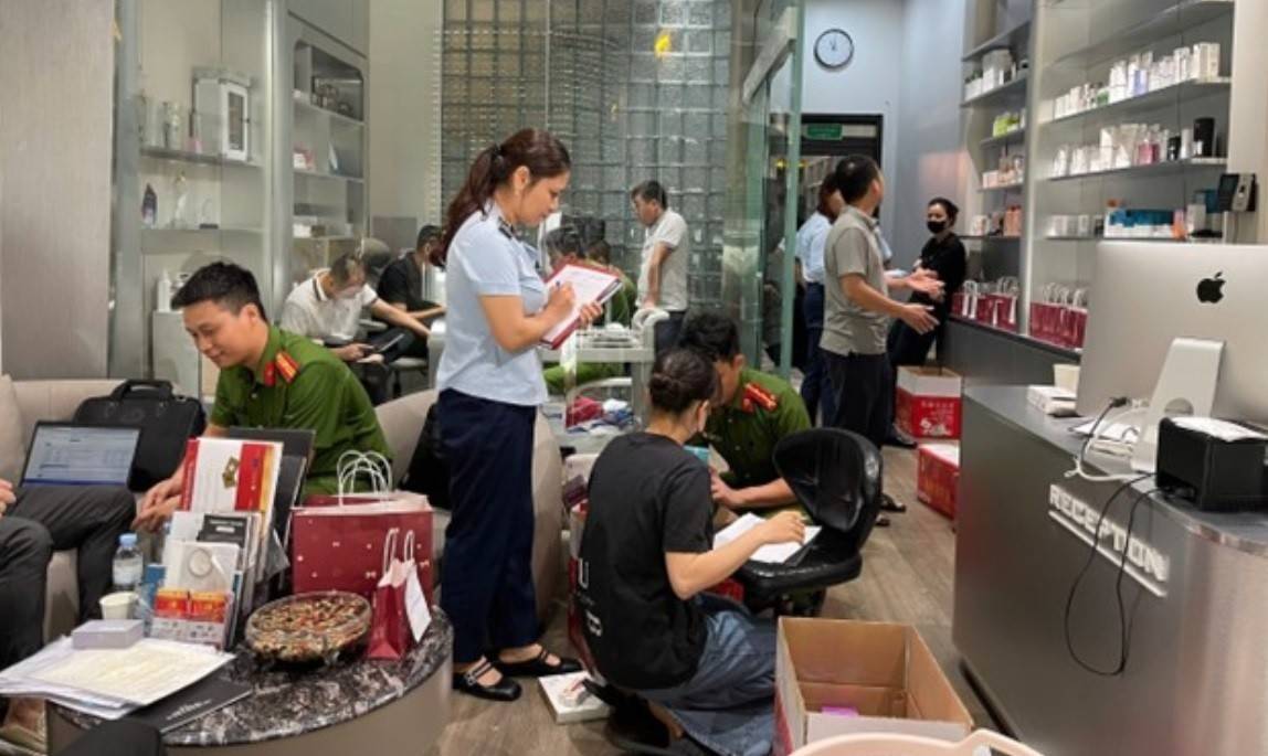 Bắc Ninh xử phạt 5 cơ sở kinh doanh mỹ phẩm không rõ nguồn gốc