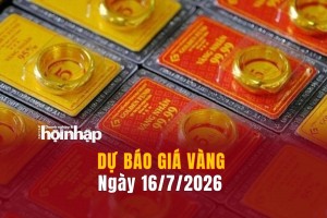Dự báo giá vàng 16/7: Giá vàng nhẫn, vàng miếng tăng "vọt"