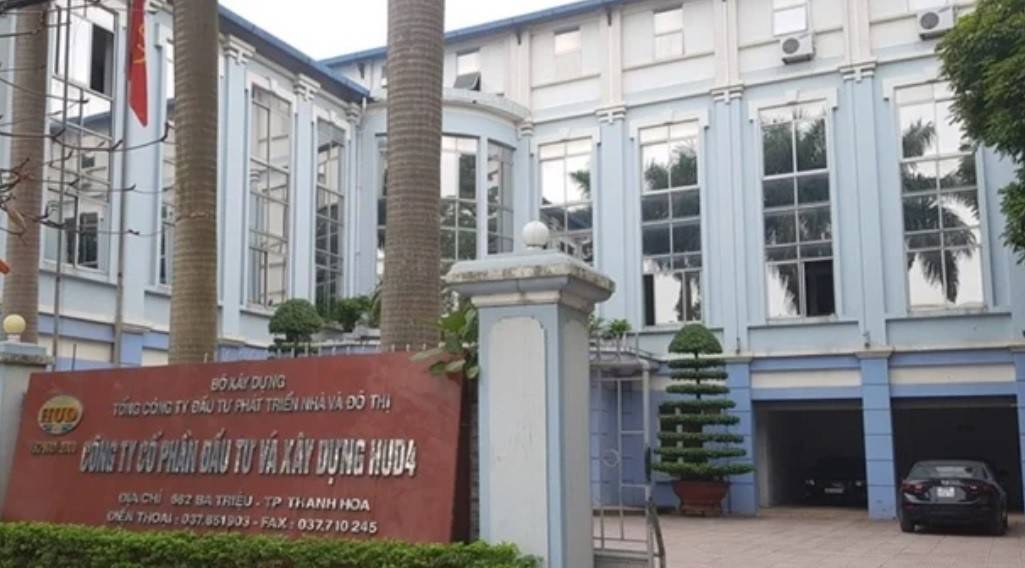 Được biết, CTCP Đầu tư và Xây dựng HUD4 được thành lập ngày 26/10/2000, có trụ sở tại số 662 đường Bà Triệu, phường Hạc Thành, tỉnh Thanh Hóa. 