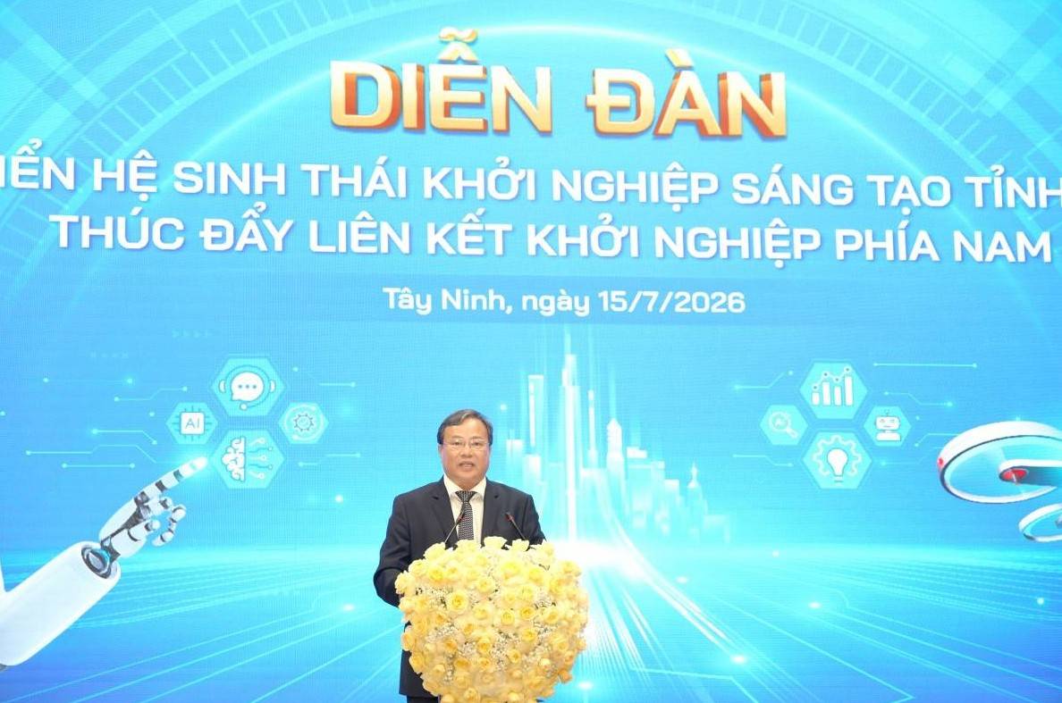Tây Ninh: *hát triển hệ sinh thái khởi nghiệp sáng tạo bằng liên kết vùng bền vững