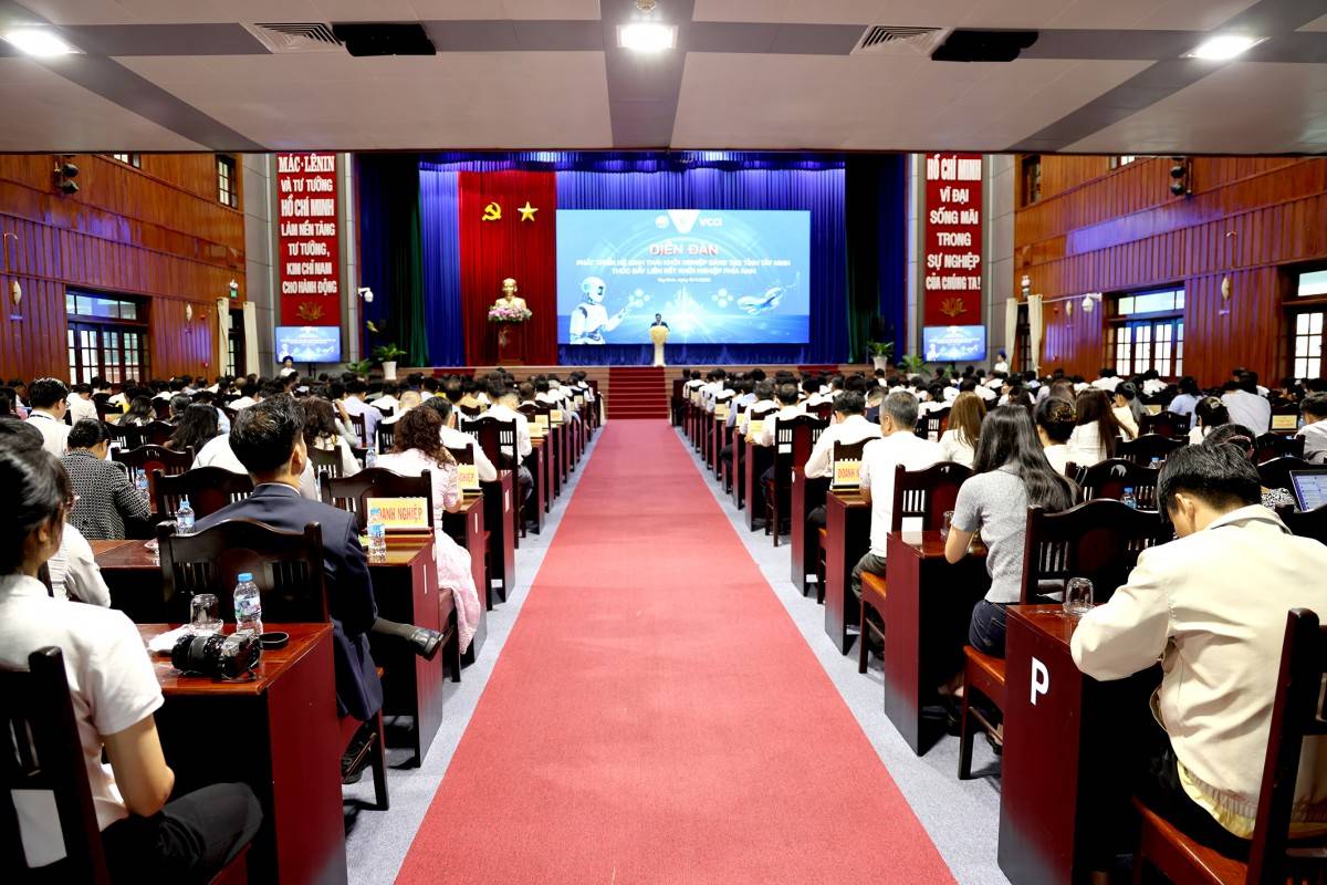 Diễn đàn phát triển hệ sinh thái khởi nghiệp sáng tạo tỉnh Tây Ninh năm 2026