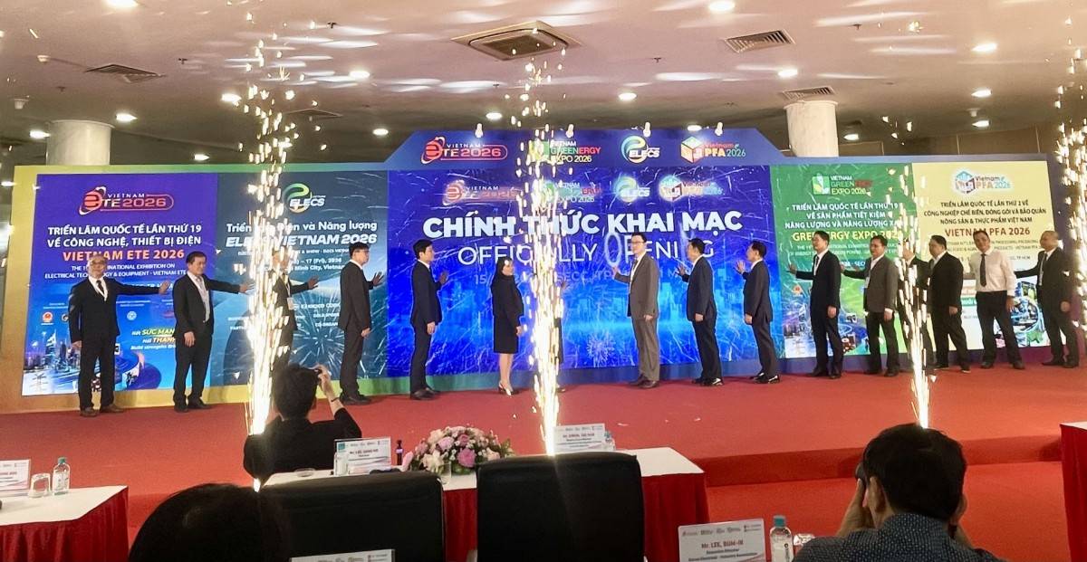 Triển lãm Vietnam ETE 2026 thúc đẩy chuyển đổi năng lượng và công nghệ điện